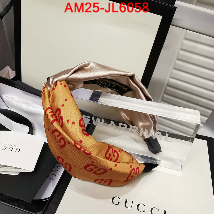 Hair band-Gucci,mirror quality , ID: JL6058,$: 25USD