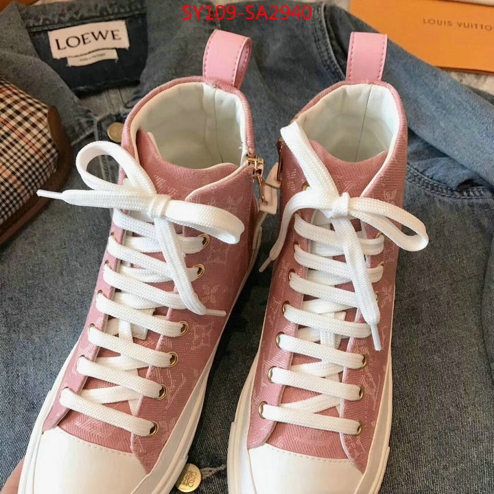 Women Shoes-LV,buy best quality replica , ID:SA2940,$: 109USD