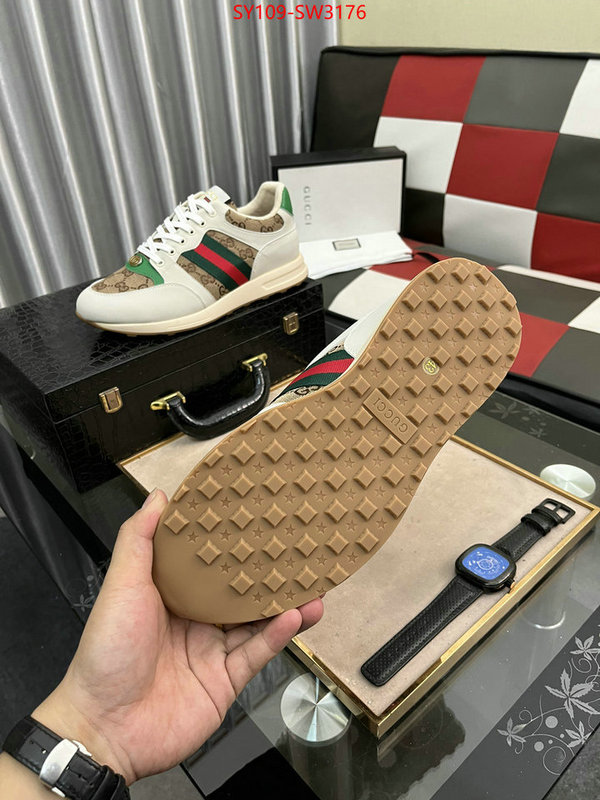 Men Shoes-Gucci,best replica , ID: SW3176,$: 109USD