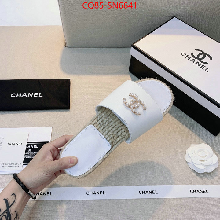 Women Shoes-Chanel,buy best quality replica , ID: SN6641,$: 85USD