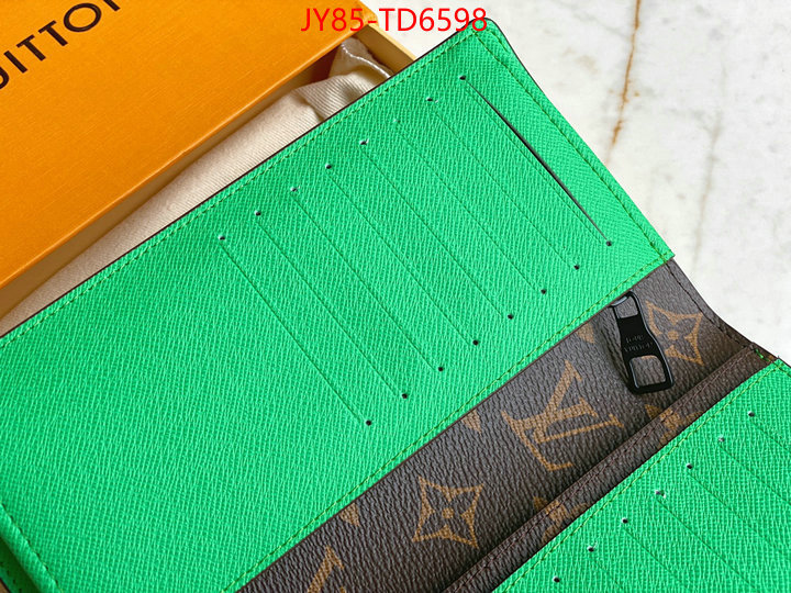 LV Bags(TOP)-Wallet,ID: TD6598,$: 85USD