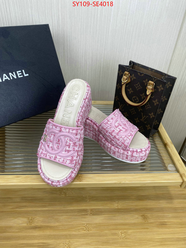 Women Shoes-Chanel,the best , ID: SE4018,$: 109USD