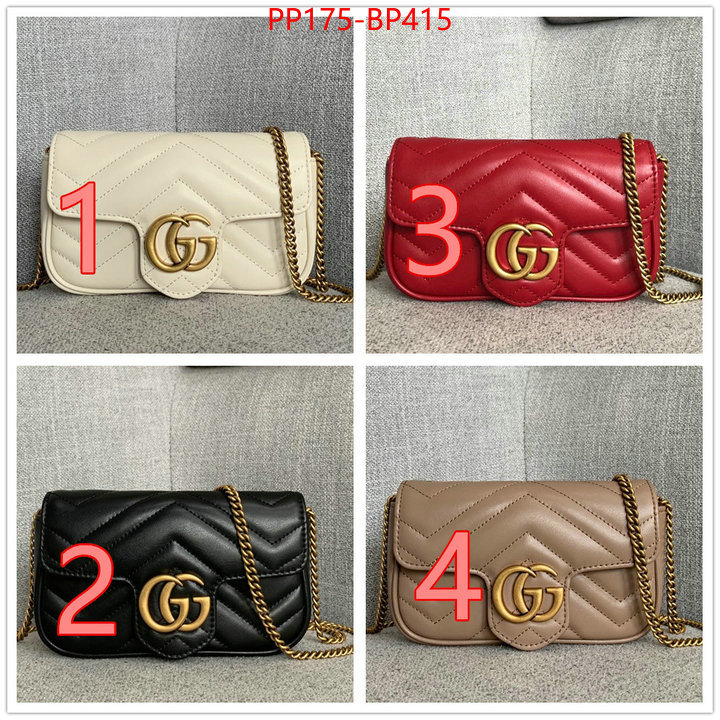 Gucci Bags(TOP)-Marmont,ID: BP415,$:175USD