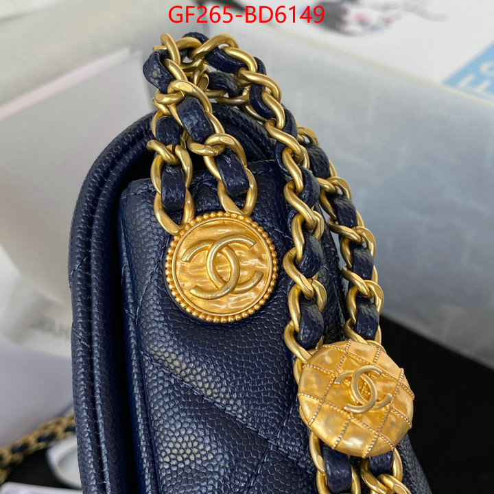 Chanel Bags(TOP)-Diagonal-,ID: BD6149,$: 265USD