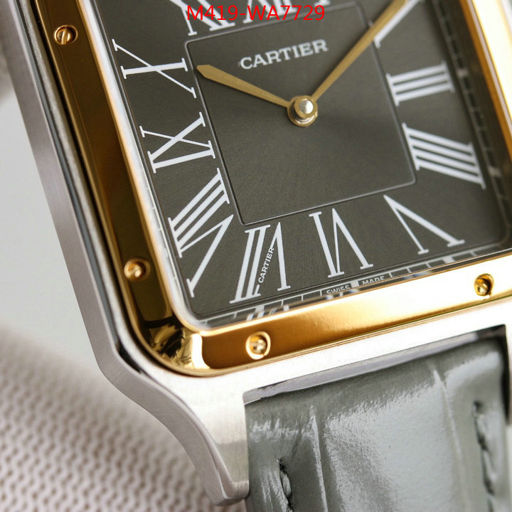 Watch(TOP)-Cartier,2023 replica , ID: WA7729,$: 419USD