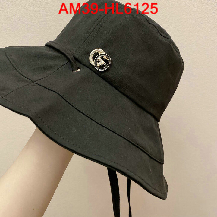 Cap (Hat)-Gucci,wholesale imitation designer replicas , ID: HL6125,$: 39USD