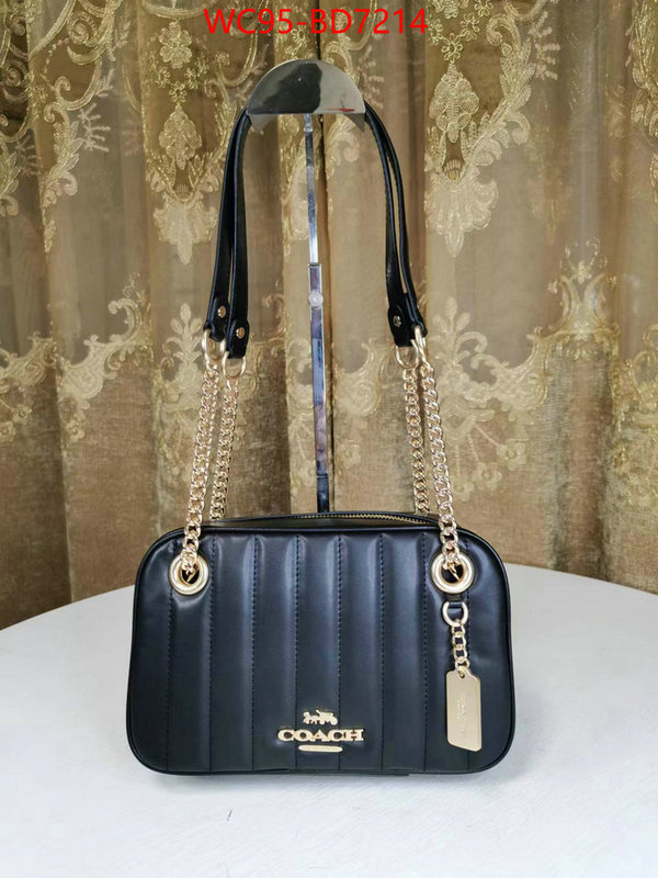 Coach Bags(4A)-Handbag-,buy luxury 2023 ,ID: BD7214,$: 95USD