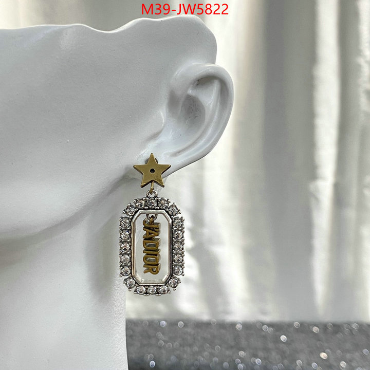 Jewelry-Dior,highest quality replica , ID: JW5822,$: 39USD