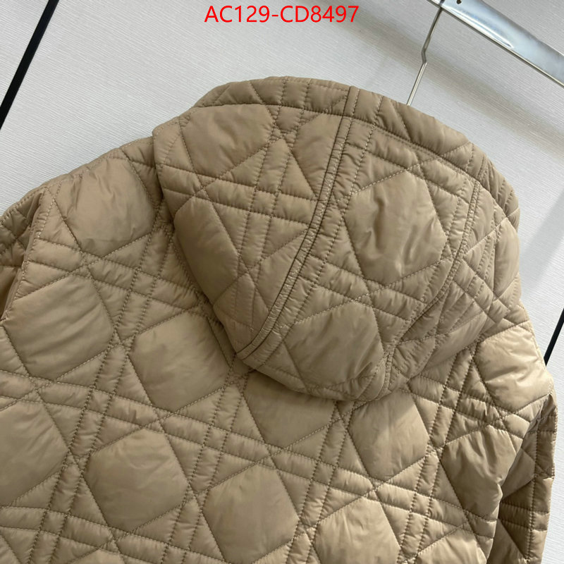 Down jacket Women-Dior,cheap , ID: CD8497,$: 129USD