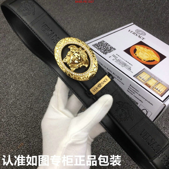 Belts-Versace,wholesale replica , ID: PE1337,$:65USD