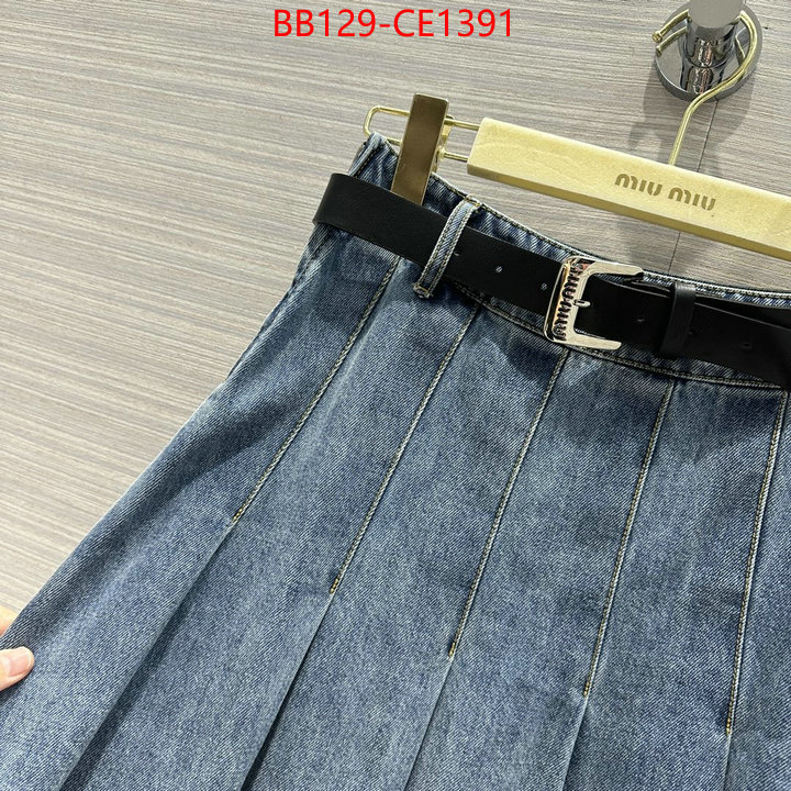 Clothing-MIU MIU,high quality designer replica , ID: CE1391,$: 129USD