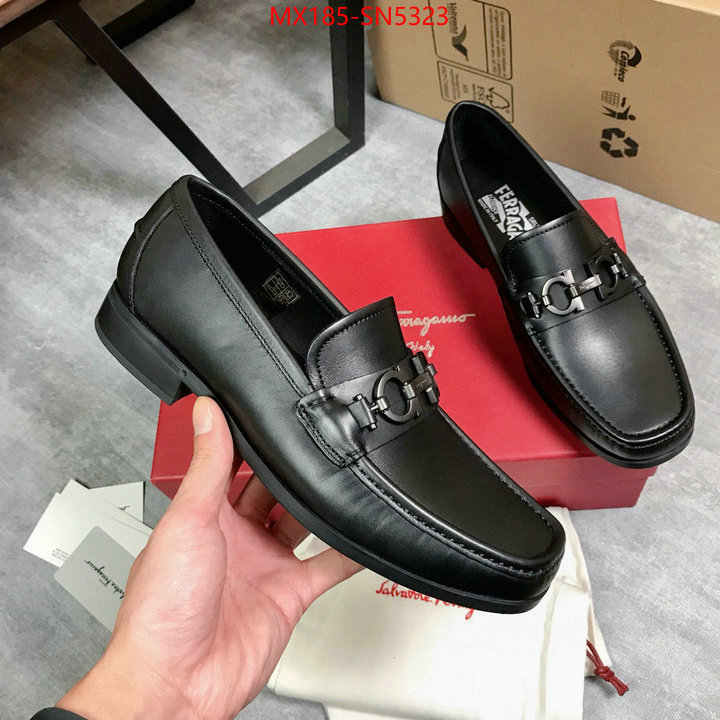 Men shoes-Ferragamo,top quality fake , ID: SN5323,$: 185USD