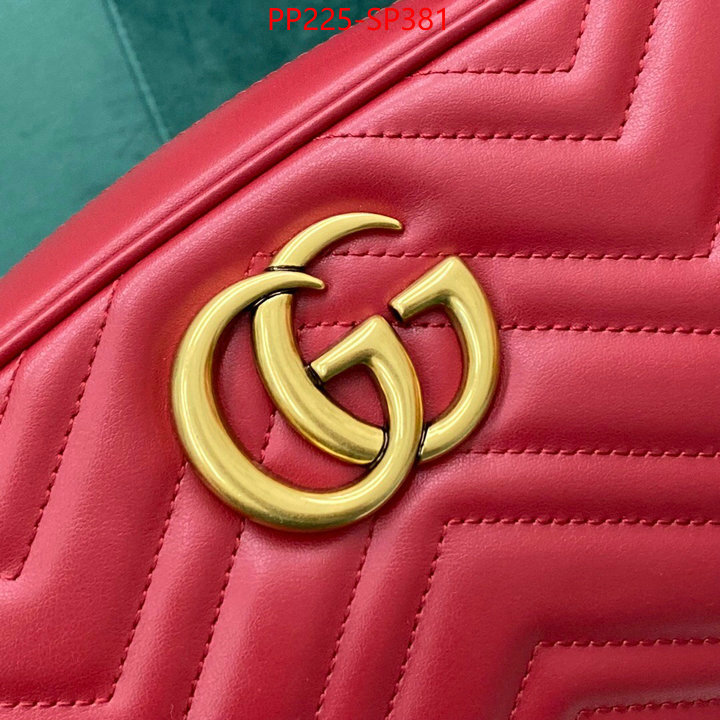 Gucci Bags(TOP)-Marmont,ID: BP381,$: 225USD