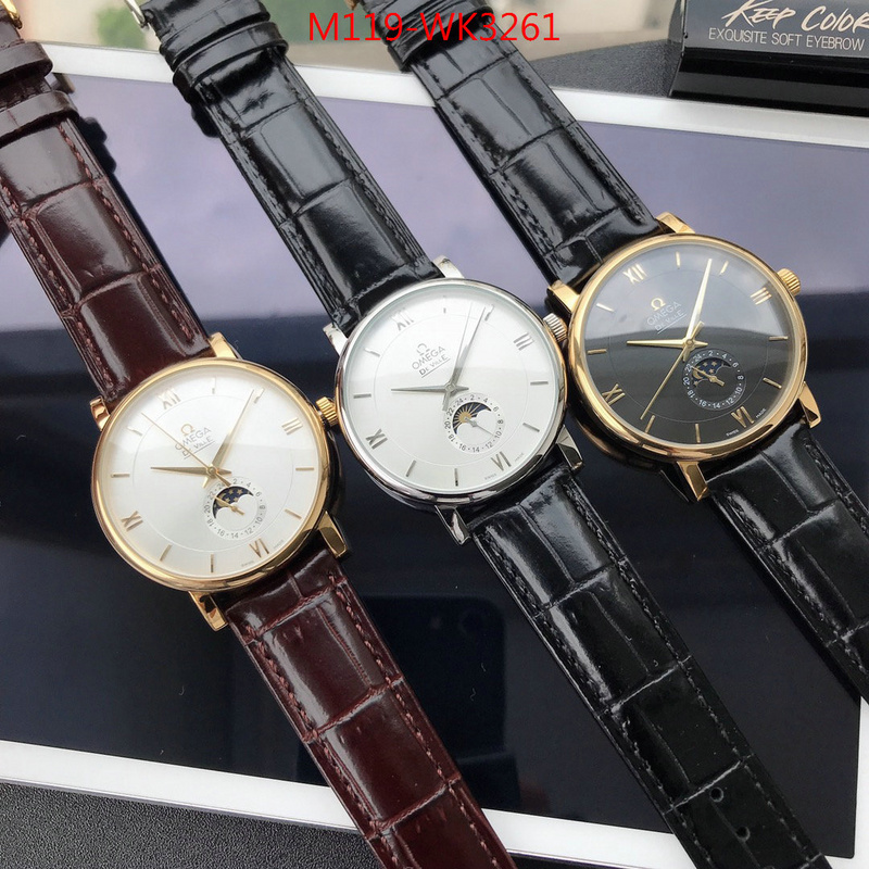 Watch(4A)-Omega,wholesale designer shop , ID: WK3261,$:119USD