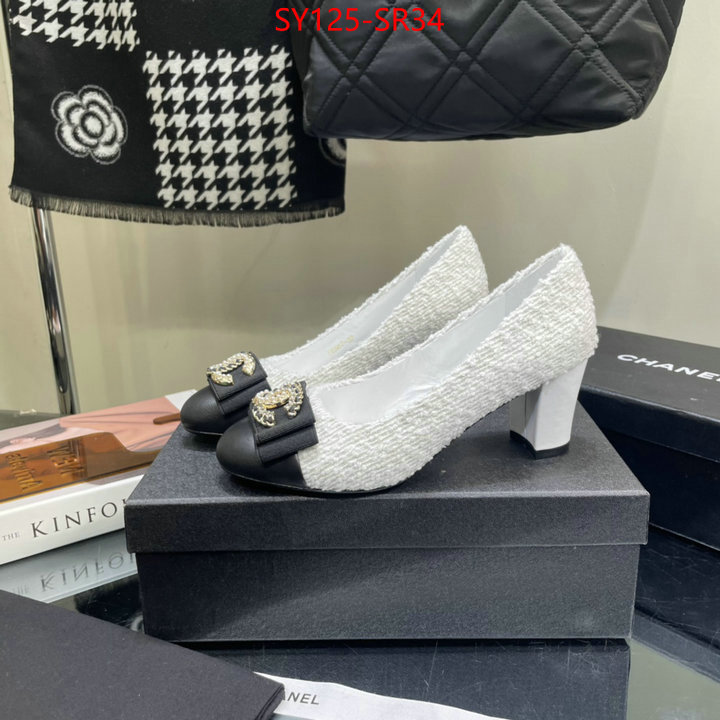 Women Shoes-Chanel,outlet 1:1 replica , ID: SR34,$: 125USD