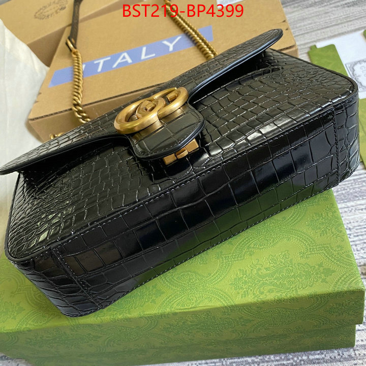 Gucci Bags(TOP)-Marmont,fake designer ,ID: BP4399,$: 219USD