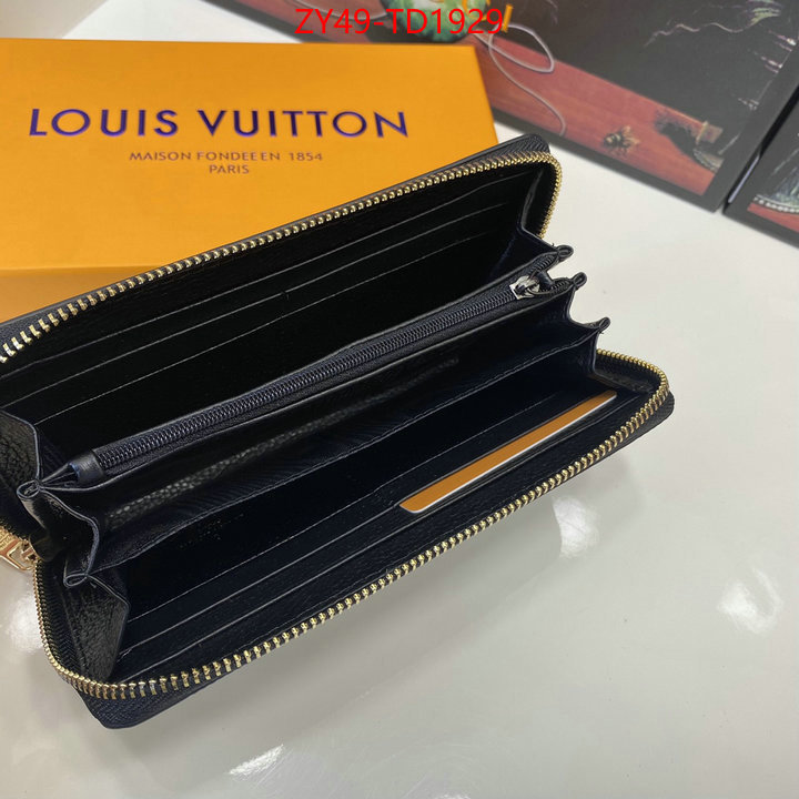 LV Bags(4A)-Wallet,ID: TD1929,$: 49USD