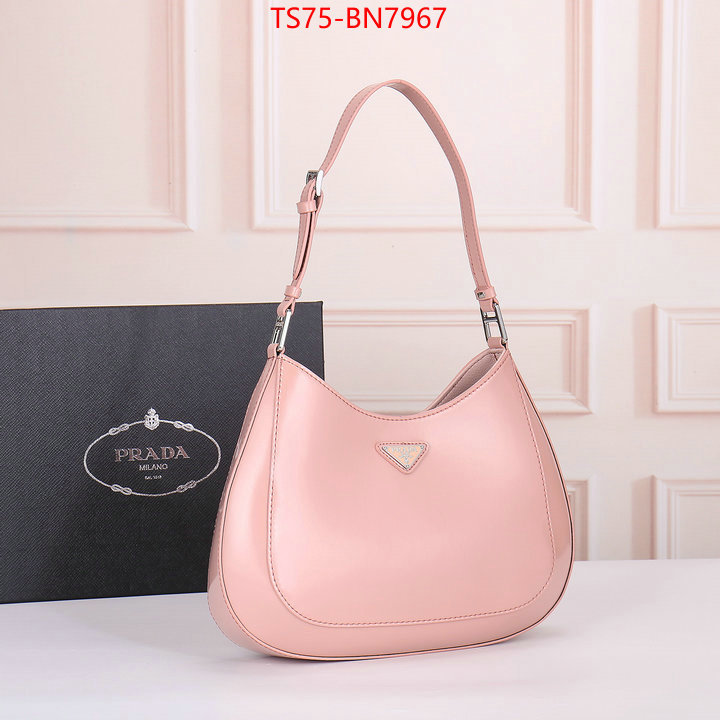 Prada Bags(4A)-Cleo,where to find best ,ID: BN7967,$: 75USD