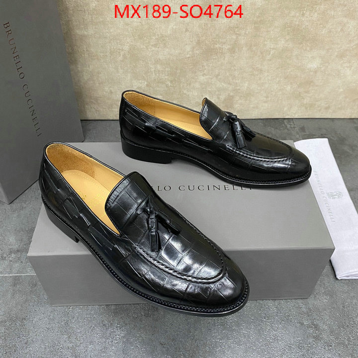 Men Shoes-Brunello Cucinelli,high quality 1:1 replica , ID: SO4764,$: 189USD