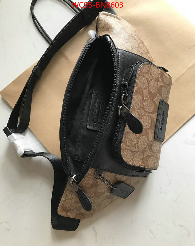 Coach Bags(4A)-Belt Bag-Chest Bag--,only sell high-quality ,ID: BN8603,$: 95USD