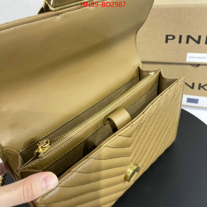 PINKO Bags(4A)-Diagonal-,what are the best replica ,ID: BO2987,$: 89USD