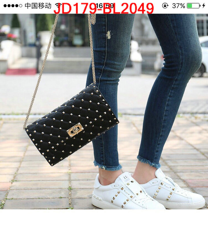 Valentino Bags (TOP)-Rockstud Spike-,top 1:1 replica ,ID: BL2049,$: 179USD