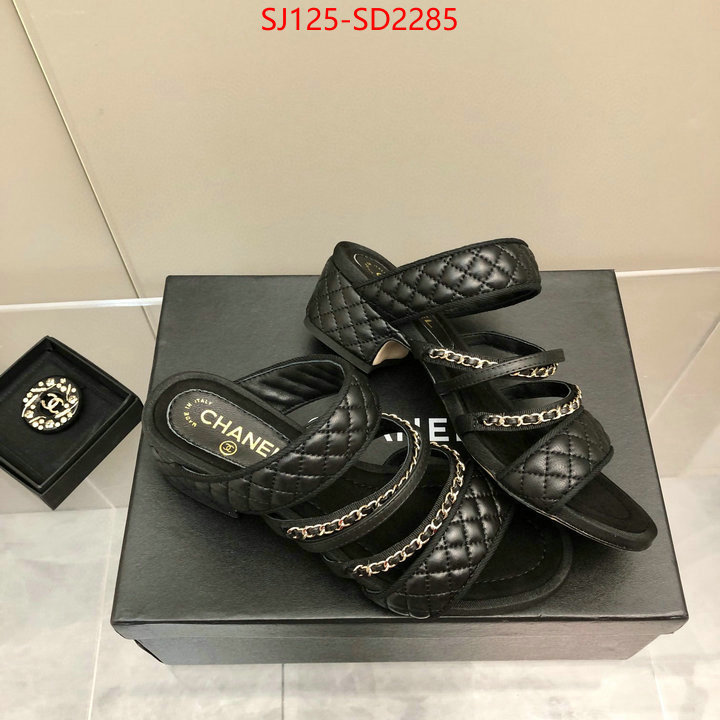 Women Shoes-Chanel,shop cheap high quality 1:1 replica , ID: SD2285,$: 125USD