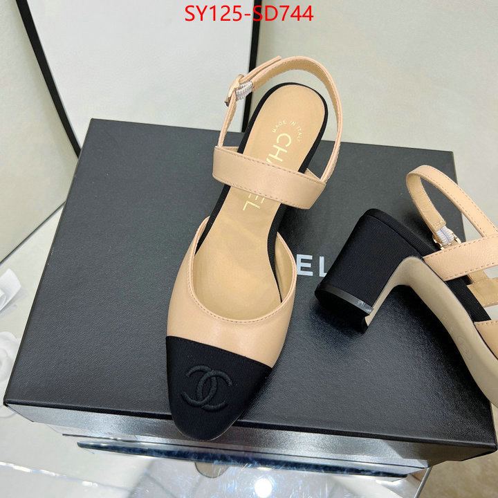 Women Shoes-Chanel,best replica quality , ID: SD744,$: 125USD