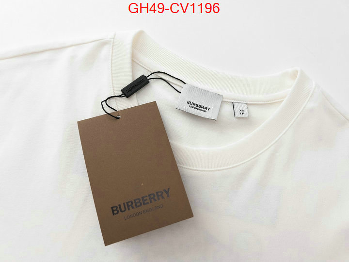 Clothing-Burberry,the most popular , ID: CV1196,$: 49USD