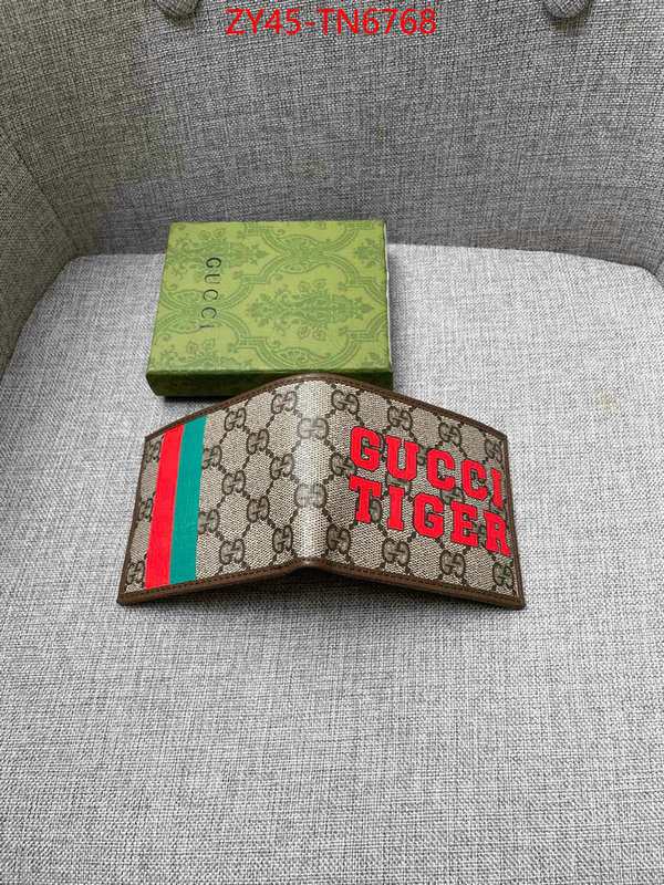 Gucci Bags(4A)-Wallet-,ID: TN6768,$: 45USD