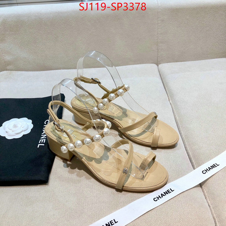 Women Shoes-Chanel,mirror copy luxury , ID: SP3378,$: 119USD