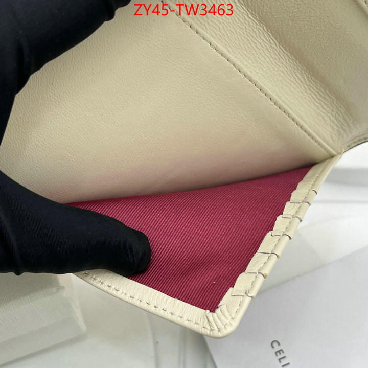 CELINE Bags(4A)-Wallet,highest product quality ,ID: TW3463,$: 45USD