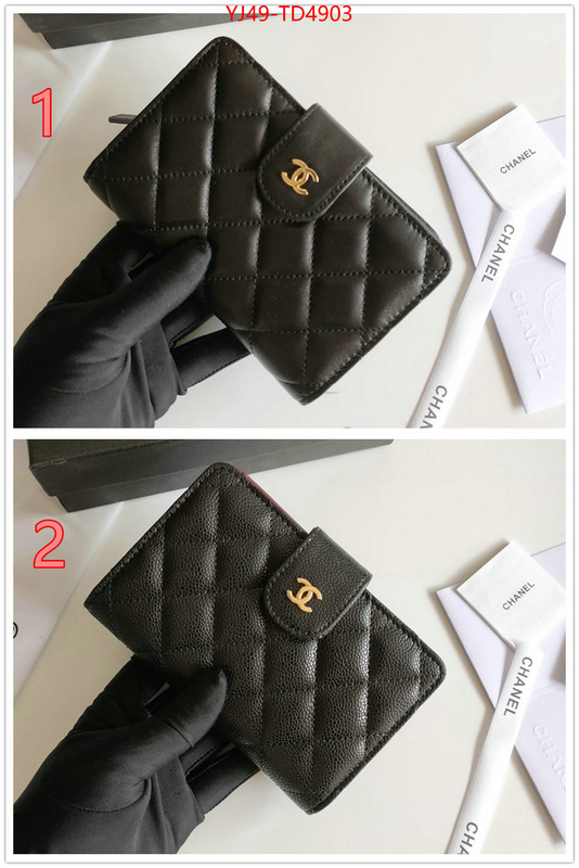 Chanel Bags(4A)-Wallet-,ID: TD4903,$: 49USD