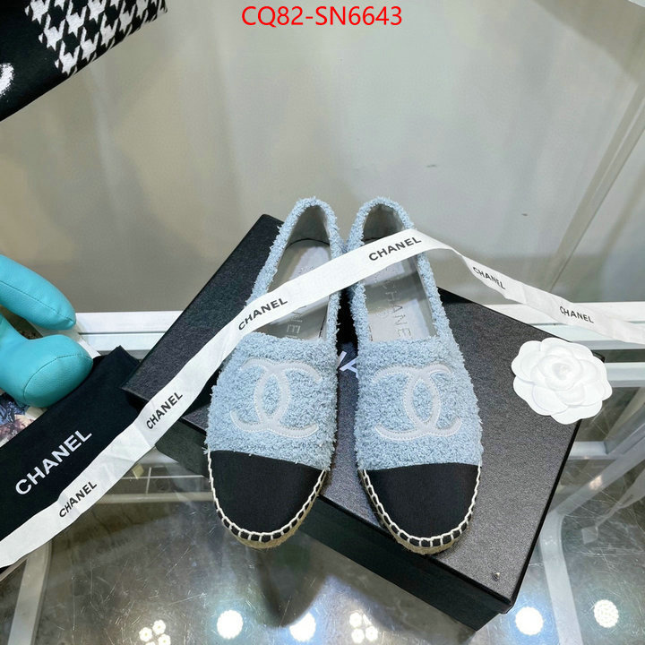 Women Shoes-Chanel,only sell high quality , ID: SN6643,$: 82USD