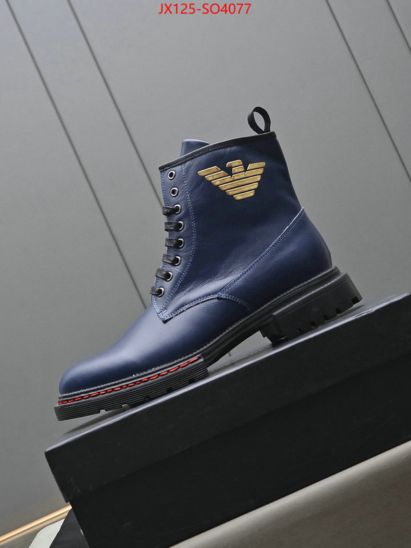 Men Shoes-Boots,buy first copy replica , ID: SO4077,$: 125USD