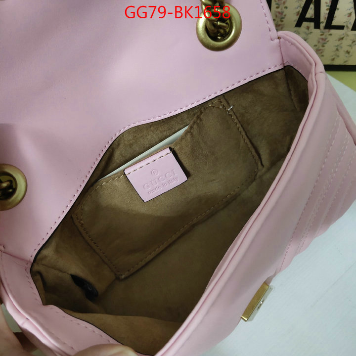 Gucci Bags(4A)-Marmont,at cheap price ,ID: BK1658,$:79USD