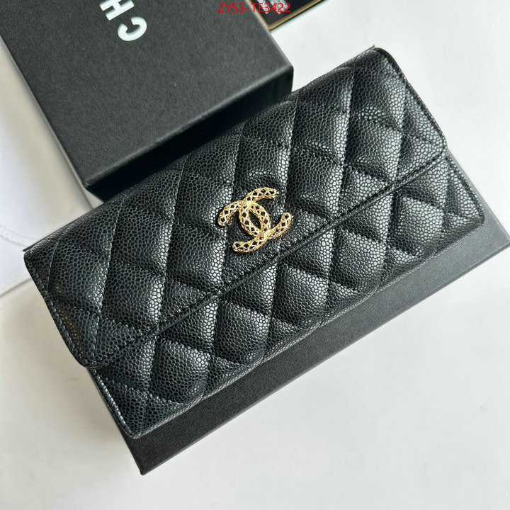 Chanel Bags(4A)-Wallet-,ID: TE3422,$: 55USD