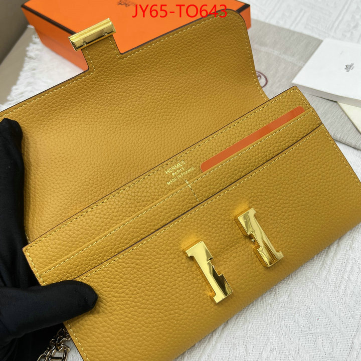 Hermes Bags(4A)-Wallet-,cheap wholesale ,ID: TO643,$: 65USD