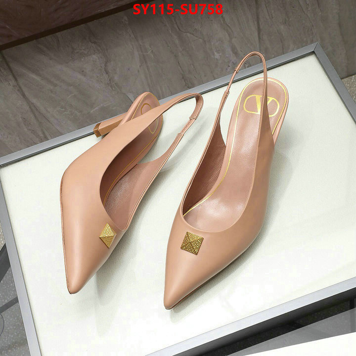Women Shoes-Valentino,where can i buy the best 1:1 original , ID: SU758,$: 115USD