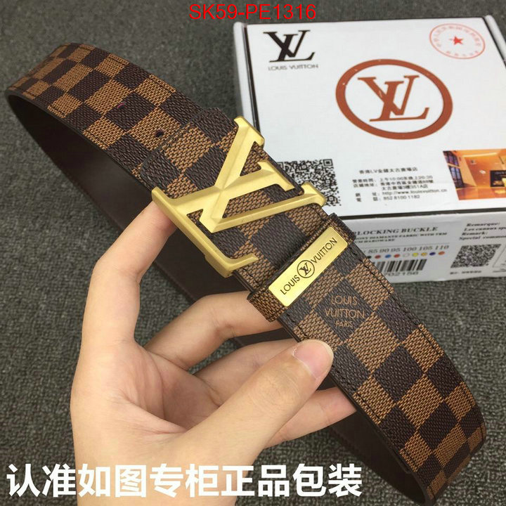 Belts-LV,brand designer replica , ID: PE1316,$: 59USD