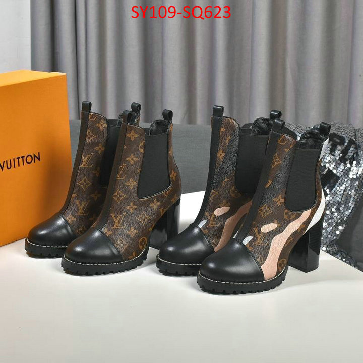 Women Shoes-LV,wholesale imitation designer replicas , ID:SQ623,$: 109USD