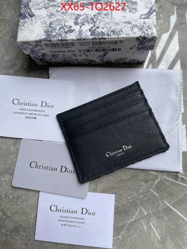 Dior Bags(TOP)-Wallet-,ID: TO2627,$: 65USD