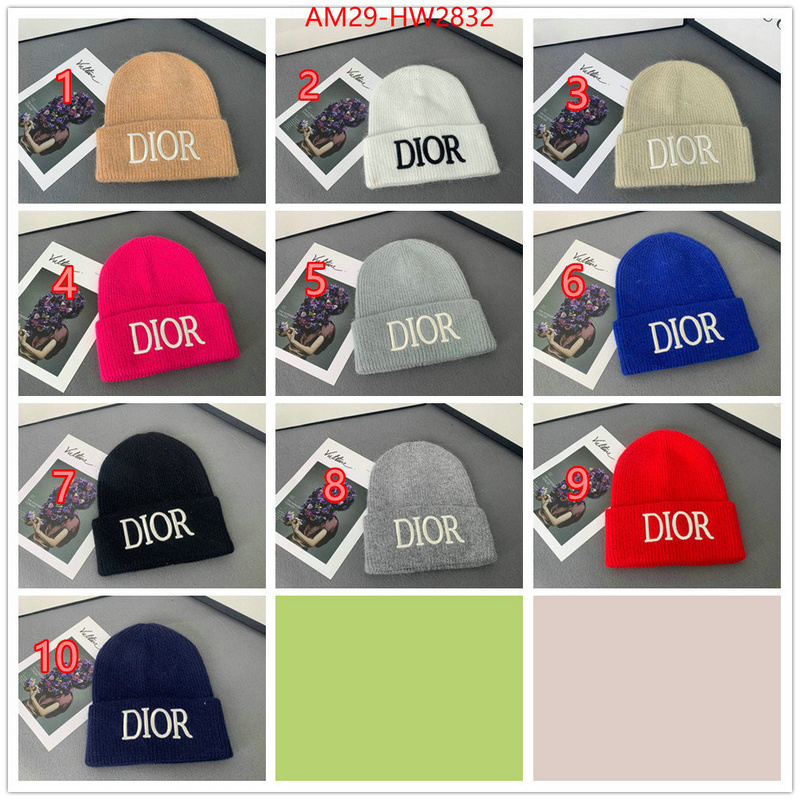 Cap (Hat)-Dior,the best affordable , ID: HW2832,$: 29USD