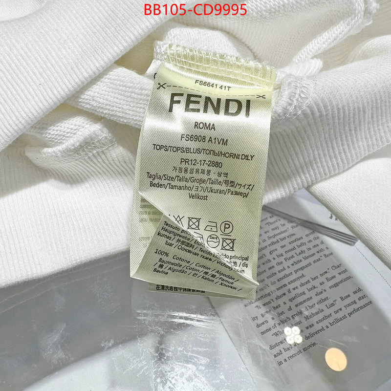 Clothing-Fendi,where can you buy replica , ID: CD9995,$: 105USD