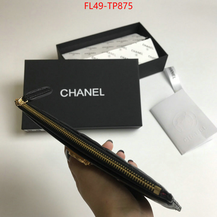 Chanel Bags(4A)-Wallet-,ID: TP875,$: 49USD