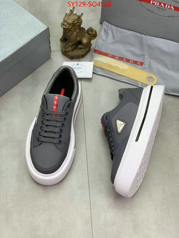 Men Shoes-Prada,best replica quality , ID: SO4568,$: 129USD