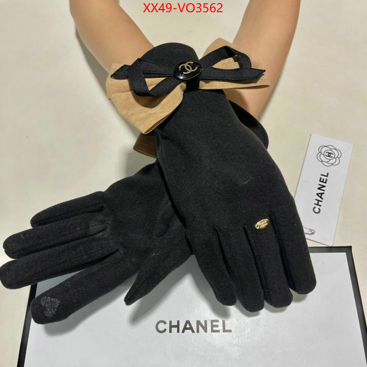 Gloves-Chanel,wholesale sale , ID: VO3562,$: 49USD