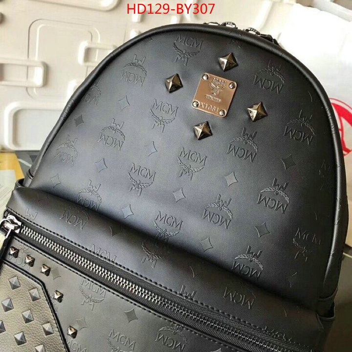 MCM Bags(TOP)-Backpack-,ID: BY307,$:129USD