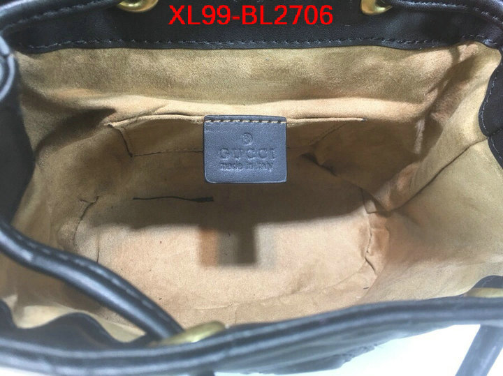 Gucci Bags(4A)-Backpack-,exclusive cheap ,ID: BL2706,$: 99USD