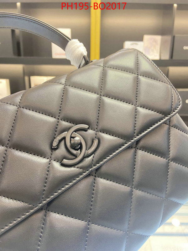 Chanel Bags(TOP)-Diagonal-,ID: BO2017,$: 195USD
